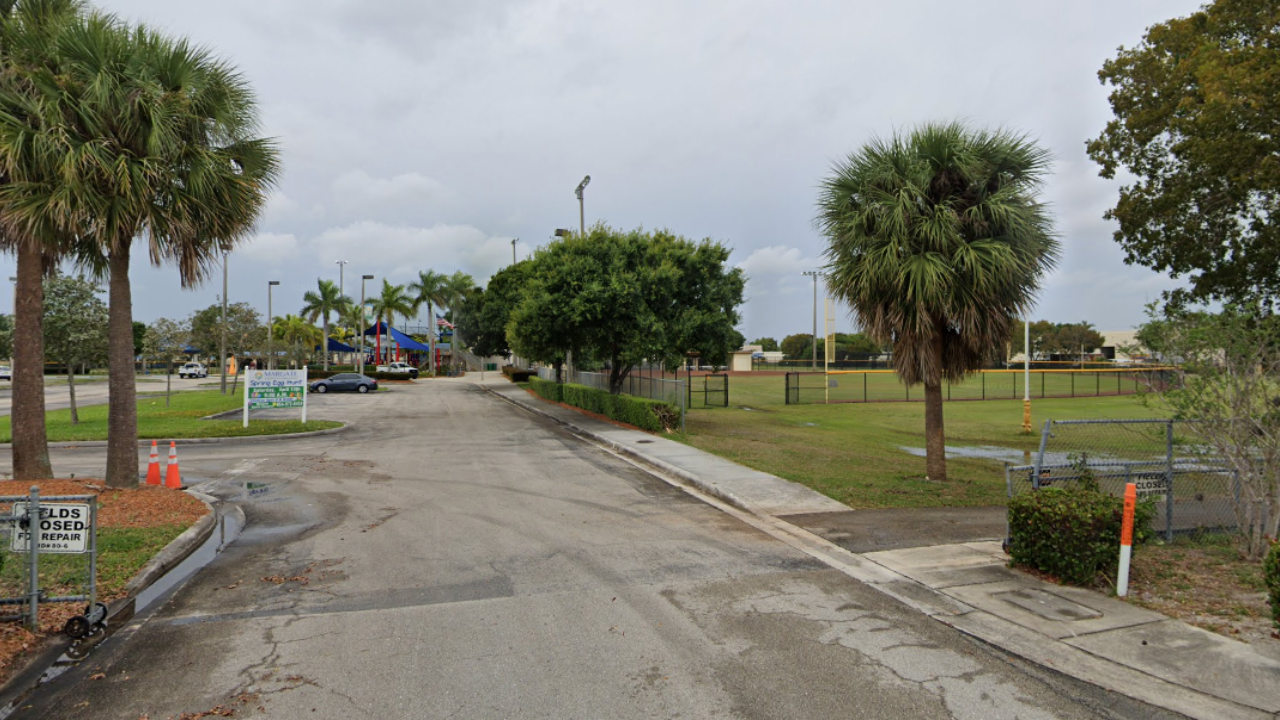 Entrance to Margate Sports Complex Margate, FL